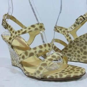 NEW Kate Spade Cindy Patent Leather Leopard Print